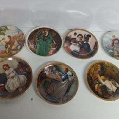 Edwin M Knowles Fine China Collector Plates