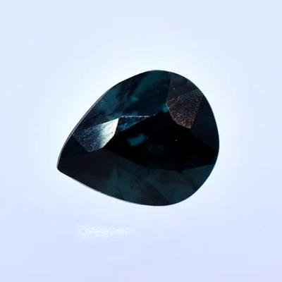 0.8 Carat Natural Unheated Pear Green Spinel