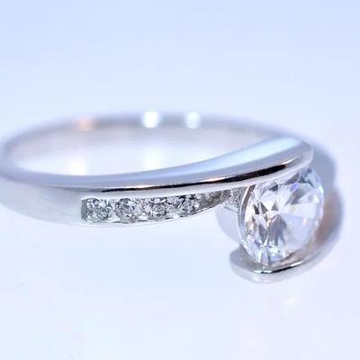 Sterling Silver Modernist Ring