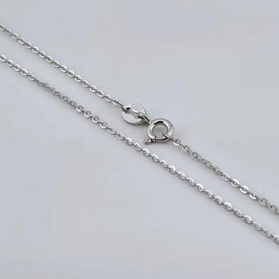 Sterling Silver Fine Link Necklace 