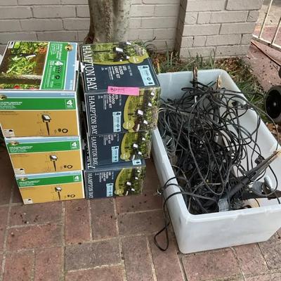 BP213 Hampton Bay LED Flood Light Kits - Pieces For Repair Work