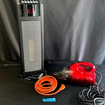 BP129 Hunter Rotating Heater & Sharper Car Vacuum!