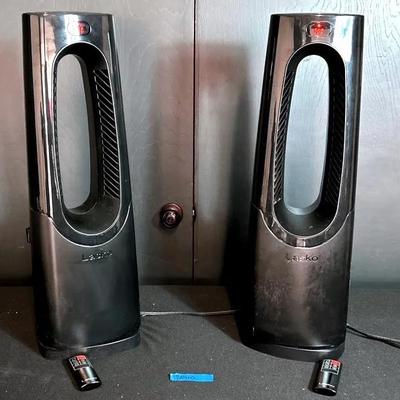 BP110 Lasko Tower Heaters W/ Remotes