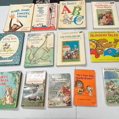 Lot of 13 Vintage Kids Books 