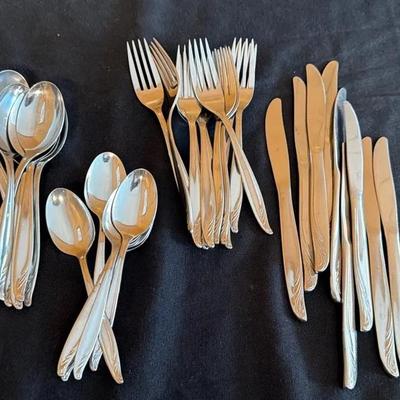 Rogers & Son Silverware Flatware “Surf Maid Cabana” Pattern