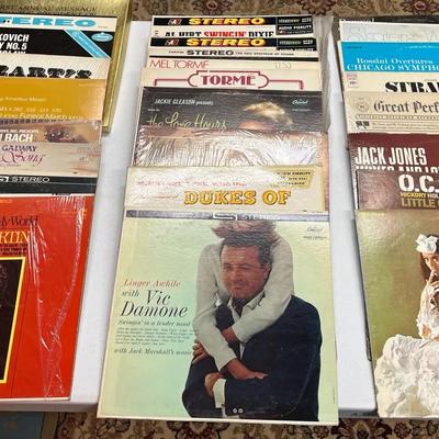 Vintage Record Lot Of (50) Various Artists And Genres 