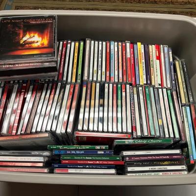 Lot Of Christmas CD’s Various Artists And Genres 50 + Pieces 