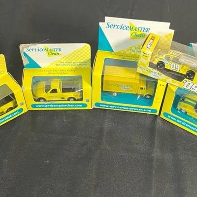ServiceMaster Clean Die-cast Model Vehicles Lot 