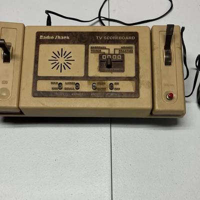 Vintage Radio Shack TV Scoreboard 