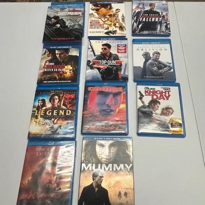 Tom Cruise Movies DVD Lot 