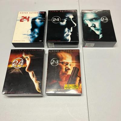 24 TV Show DVD Set 5 Seasons 