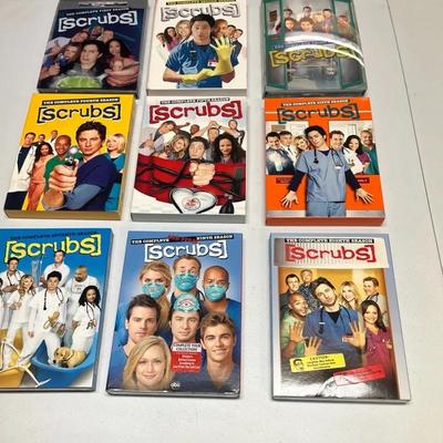 Scrubs TV Show DVD Lot 8 Seasons 