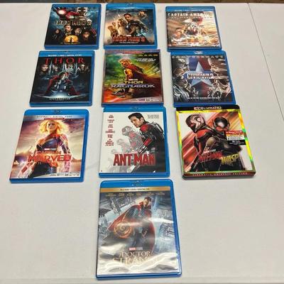 Marvel Studios Movies DVD Lot 
