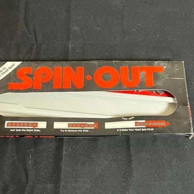 Vintage 1987 "Spin-Out" Logic Puzzle Game From Binary Arts