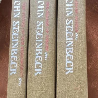  Vintage Lot Of 3 John Steinbeck Novels (The Grapes Of Wrath)