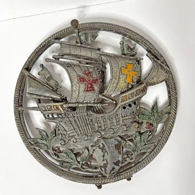 Jodra Mfg. The Enchanted Radio Speaker Galleon Ship.jpg