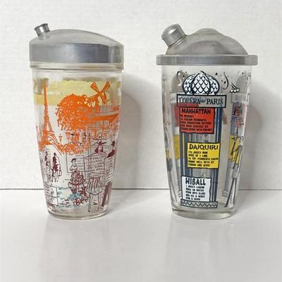Mid Century Paris Theme Cocktail Shakers.jpg