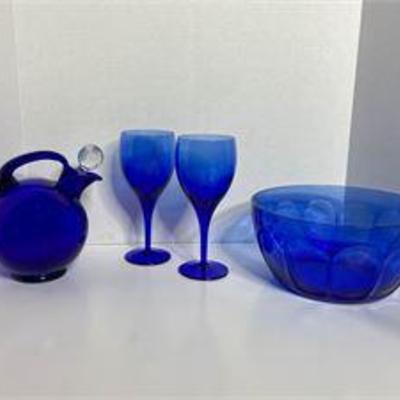 Luigi Bormioli & Cambridge Cobalt Blue Glass Collection.jpg
