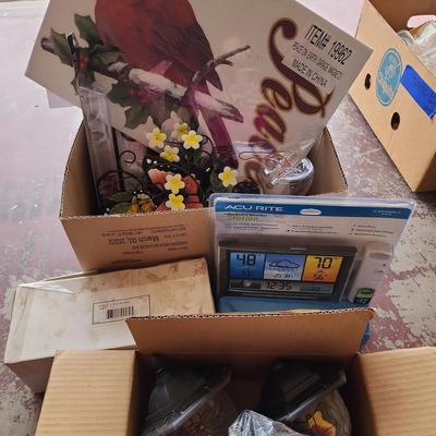 Patio Decor - New Garage Cardinal & Hummingbird Magnets, Light Stakes, Metal Decor, Feeders, Rain