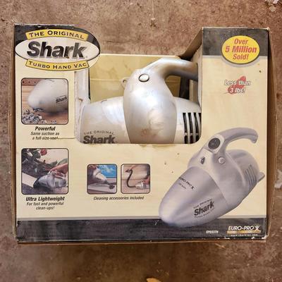 NEW Shark Original Turbo Hand Vac, Silver, Ultra Lightweight, Accessories Included