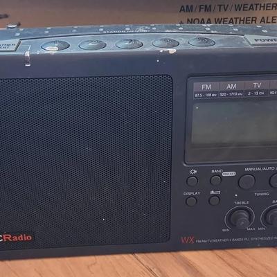 NEW! CCRadio Personal Plus Radio For Everything - AM / FM / TV / WEATHER Alert