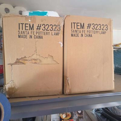 NEW! Santa Fe Pottery Lamps - 2 