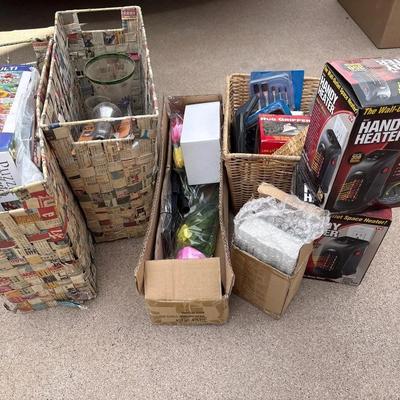 Just Add Slippers - Puzzles, Magazine Racks, Vase, Flashlights, 2 Handy Heaters, Daisy Stakes