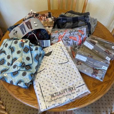 11 Pajama Items - Majority NEW - Shorts, Pants, Tops - Size L And XL 
