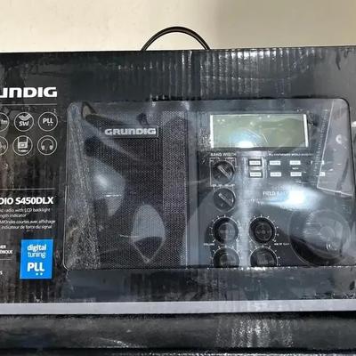 #2 Grundig Field Radio S450DLX - AM FM Shortwave Field Radio, Dual Conversion