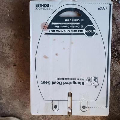 Home Repair - NEW Delta Faucet, NEW Toilet Seats, Door Handles, Hampton Bay Lighting Fixture