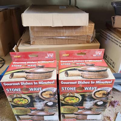 All NEW Kitchen - Nuwave Induction Cookware, Grease Free Meatball Baker, Broiler Pan, Cutting Board