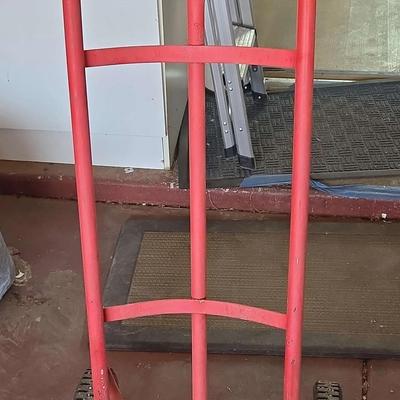 Red Hand Truck - Tall, Furniture Dolly