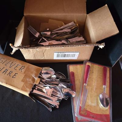 Assorted Kitchen Flatware & Serving Pieces - New & Used