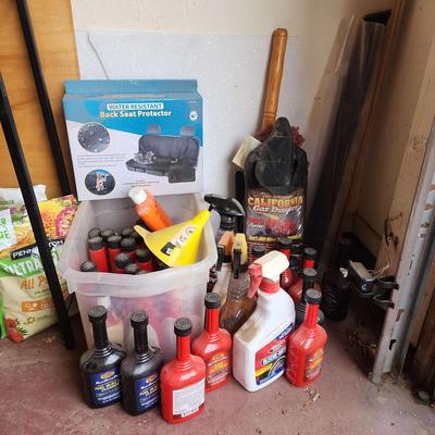 Auto Supplies - NEW Seat Protector, NEW Fuel Injector Cleaners, Tire Cleaners, Gas Treatments, KIA 