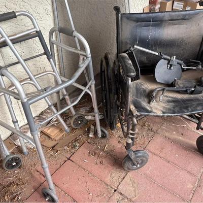 Accessibility Items - 2 Walkers + Wheelchair