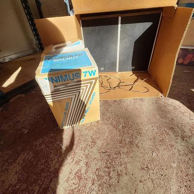 4 Vintage Speakers - ARS Radio Shack Speakers & 2 Realistic Minimus 7W Walnut Speakers 9" H X 6" W