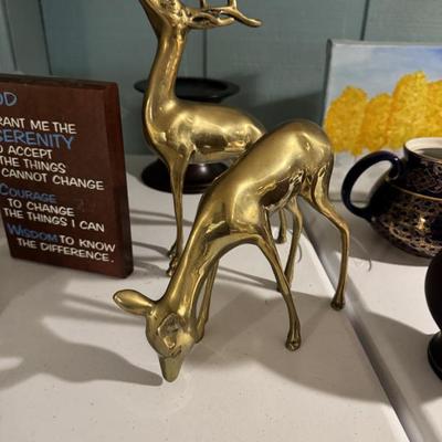 Sale Photo Thumbnail #200: Brass Deer