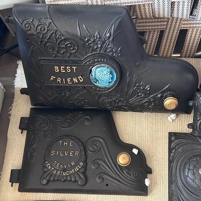 Sale Photo Thumbnail #40: A cast iron 2)