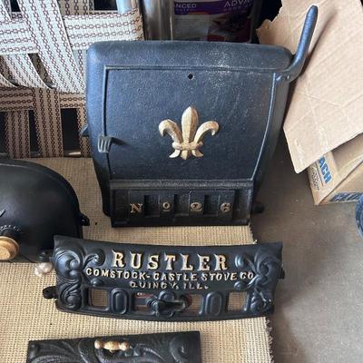 Sale Photo Thumbnail #41: A cast iron 3)