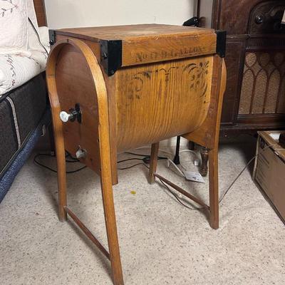 Sale Photo Thumbnail #30: A antique churn