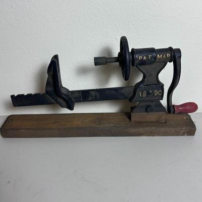 Sale Photo Thumbnail #26: A antique apple parer