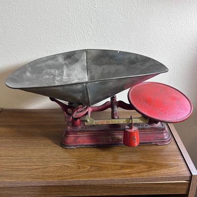 Sale Photo Thumbnail #37: A antique scale 2)