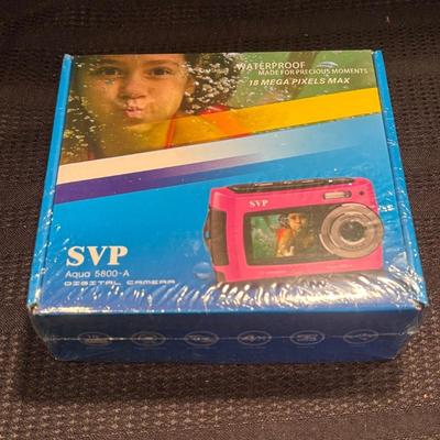 E svp aqua 5800 a waterproof digital camera