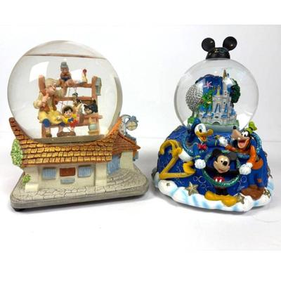 M pinochio and millenium snow globe