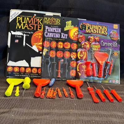 H pumpkin masters halloween carving kits