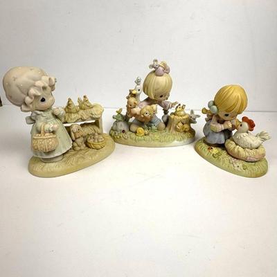 F enesco precious moments collection figurine lot