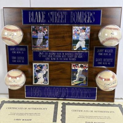 C rockies blake street bombers signed