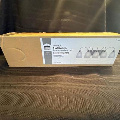 E good earth led light and wynfield 5 light vanity bar