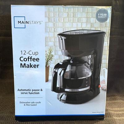 Z mainstays 12 cup coffee maker