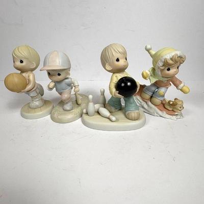 F precious moments sports porcelain figurines